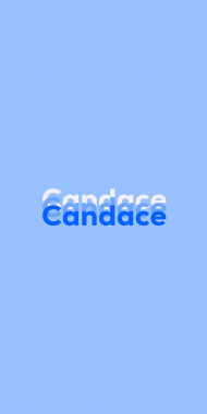 Name DP: Candace
