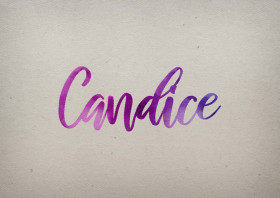 Candice Watercolor Name DP