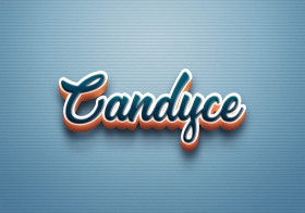 Cursive Name DP: Candyce