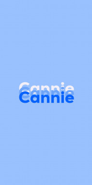 Name DP: Cannie
