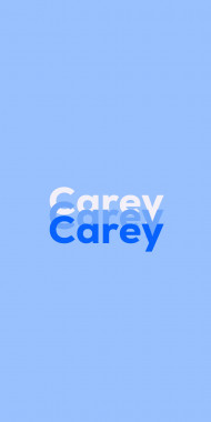 Name DP: Carey
