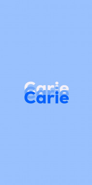 Name DP: Carie