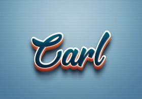 Cursive Name DP: Carl