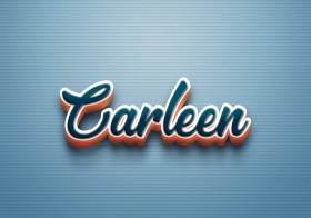 Cursive Name DP: Carleen