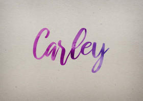 Carley Watercolor Name DP