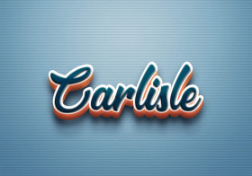 Cursive Name DP: Carlisle