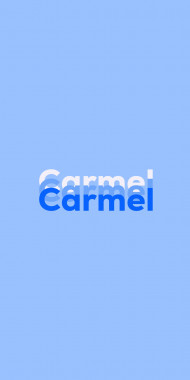 Name DP: Carmel