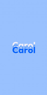 Name DP: Carol