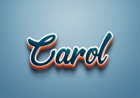 Cursive Name DP: Carol