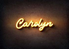 Glow Name Profile Picture for Carolyn