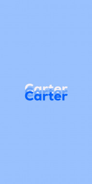 Name DP: Carter