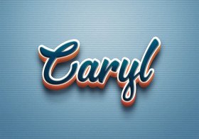 Cursive Name DP: Caryl
