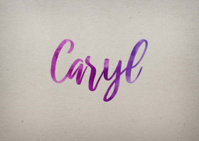 Caryl Watercolor Name DP