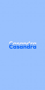 Name DP: Casandra