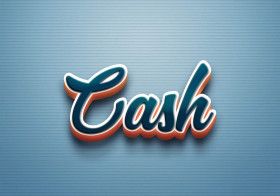 Cursive Name DP: Cash