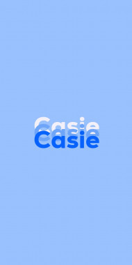 Name DP: Casie