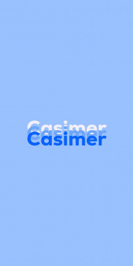 Name DP: Casimer