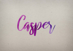 Casper Watercolor Name DP