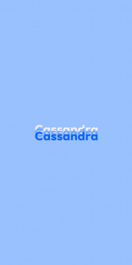 Name DP: Cassandra