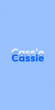 Name DP: Cassie