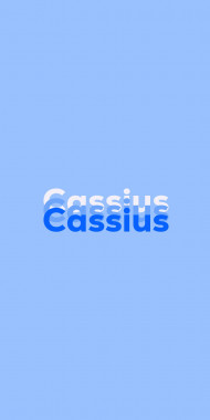 Name DP: Cassius