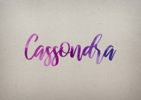 Cassondra Watercolor Name DP