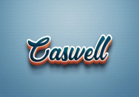 Cursive Name DP: Caswell