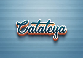 Cursive Name DP: Cataleya