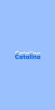 Name DP: Catalina