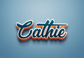 Cursive Name DP: Cathie
