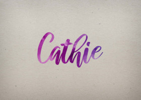 Cathie Watercolor Name DP