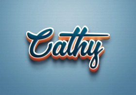 Cursive Name DP: Cathy