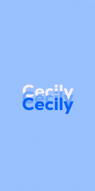 Name DP: Cecily