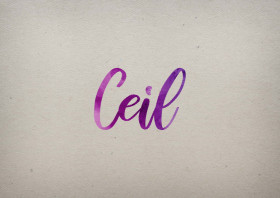 Ceil Watercolor Name DP