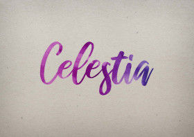 Celestia Watercolor Name DP