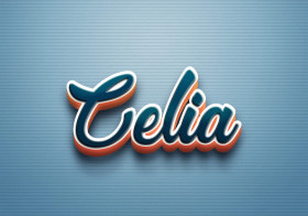 Cursive Name DP: Celia