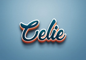 Cursive Name DP: Celie