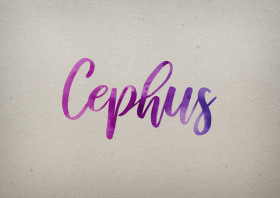 Cephus Watercolor Name DP