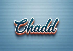 Cursive Name DP: Chadd