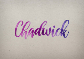Chadwick Watercolor Name DP