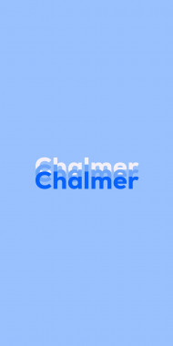 Name DP: Chalmer