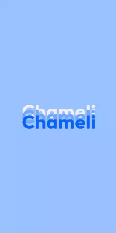 Name DP: Chameli