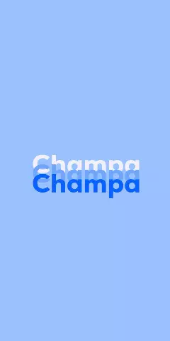 Name DP: Champa