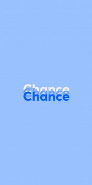 Name DP: Chance