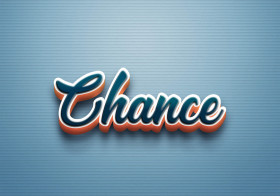 Cursive Name DP: Chance