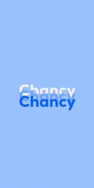 Name DP: Chancy