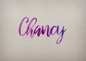 Chancy Watercolor Name DP