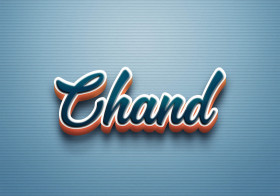 Cursive Name DP: Chand