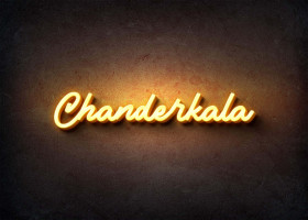 Glow Name Profile Picture for Chanderkala