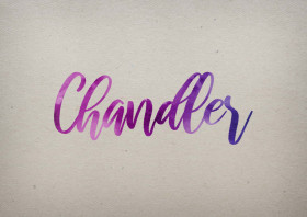 Chandler Watercolor Name DP